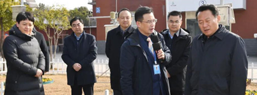 ?省委常委、市委書記虞愛華蒞臨中水三立調研指導